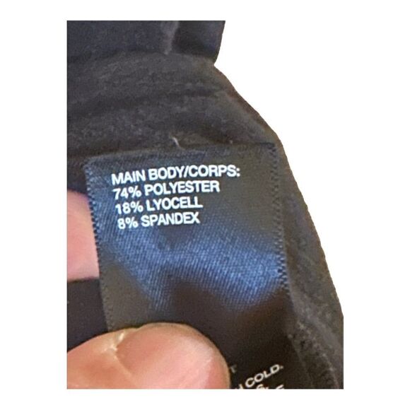 Zella Black V-Neck Top Size Small S 📦 - Picture 5 of 8